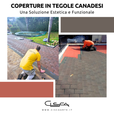 Coperture in tegole Canadesi